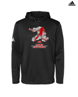 Marshall HS Softball Swing - Mens Adidas Hoodie