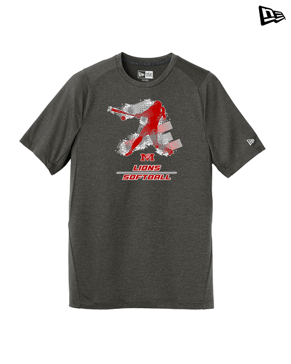Marshall HS Softball Swing - New Era Performance Shirt
