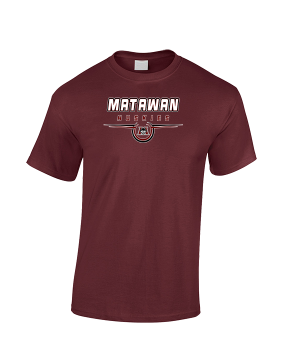 Matawan HS Football Design - Cotton T-Shirt