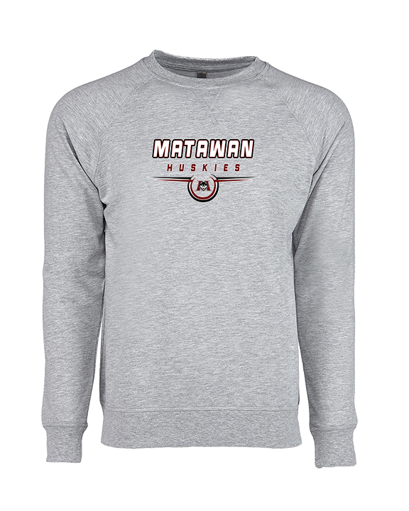 Matawan HS Football Design - Crewneck Sweatshirt