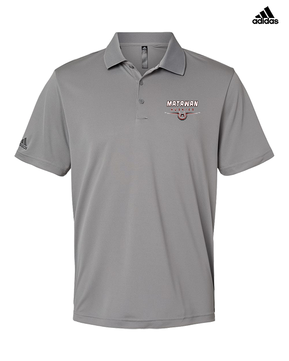 Matawan HS Football Design - Mens Adidas Polo