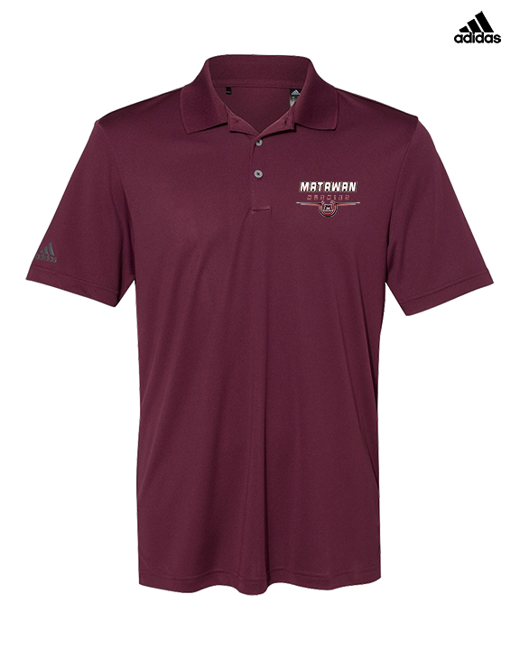 Matawan HS Football Design - Mens Adidas Polo