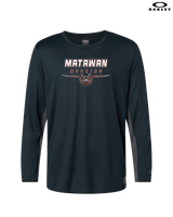 Matawan HS Football Design - Mens Oakley Longsleeve