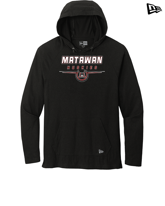 Matawan HS Football Design - New Era Tri-Blend Hoodie