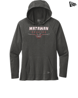 Matawan HS Football Design - New Era Tri-Blend Hoodie