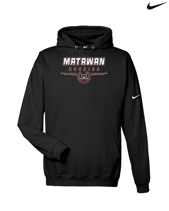 Matawan HS Football Design - Nike Club Fleece Hoodie