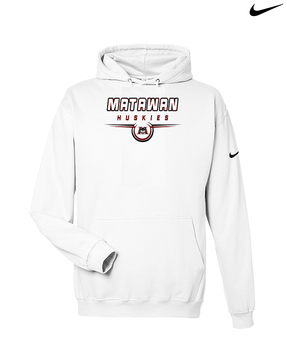 Matawan HS Football Design - Nike Club Fleece Hoodie