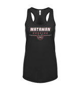 Matawan HS Football Design - Womens Tank Top