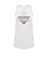 Matawan HS Football Design - Womens Tank Top