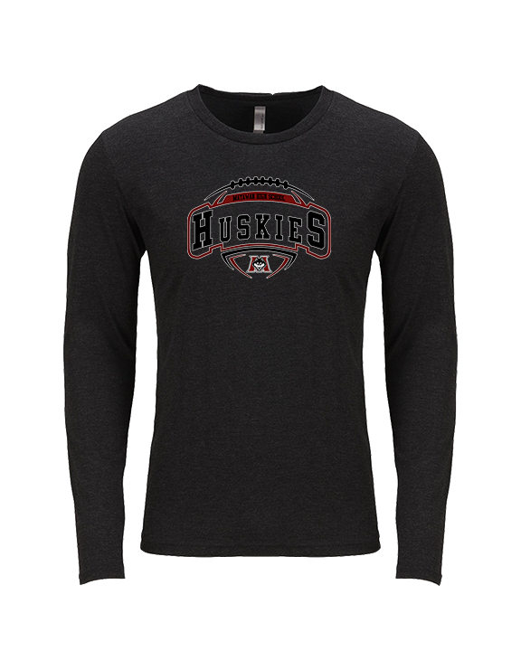 Matawan HS Football Toss - Tri-Blend Long Sleeve