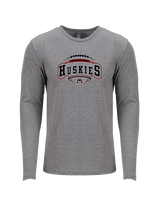 Matawan HS Football Toss - Tri-Blend Long Sleeve