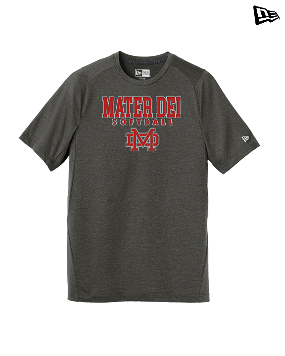 Mater Dei HS Softball Block - New Era Performance Shirt