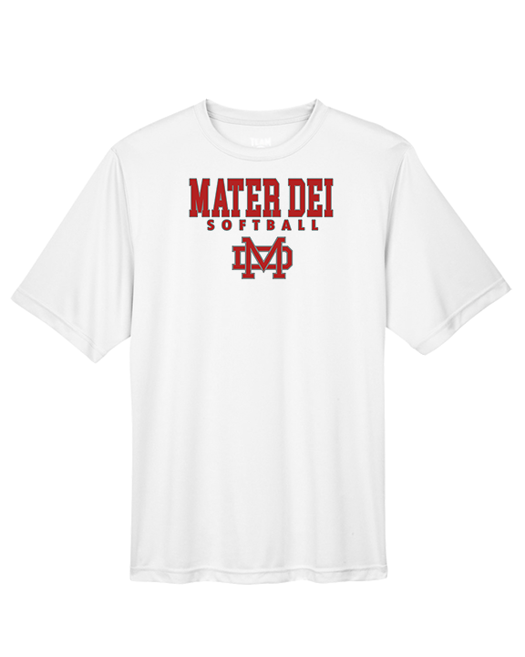 Mater Dei HS Softball Block - Performance Shirt
