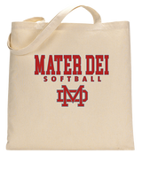 Mater Dei HS Softball Block - Tote