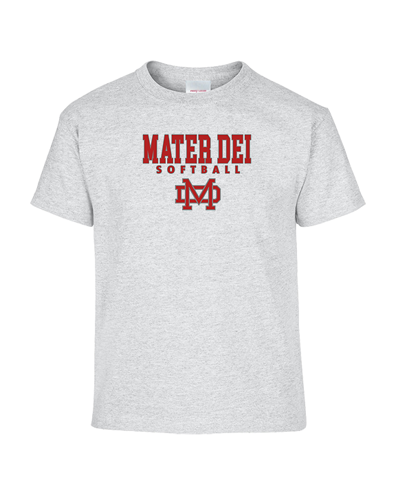 Mater Dei HS Softball Block - Youth Shirt