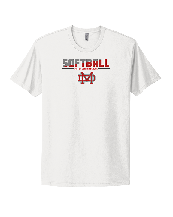 Mater Dei HS Softball Cut - Mens Select Cotton T-Shirt