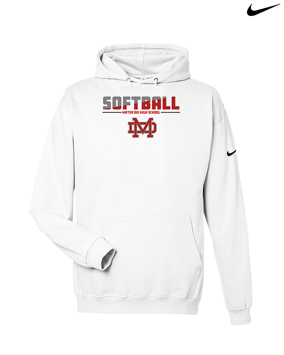 Mater Dei HS Softball Cut - Nike Club Fleece Hoodie