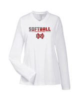Mater Dei HS Softball Cut - Womens Performance Longsleeve