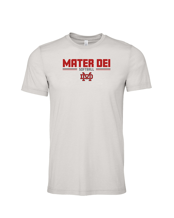 Mater Dei HS Softball Keen - Tri-Blend Shirt