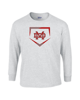 Mater Dei HS Softball Plate - Cotton Longsleeve