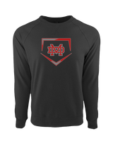 Mater Dei HS Softball Plate - Crewneck Sweatshirt