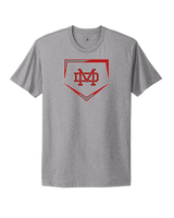 Mater Dei HS Softball Plate - Mens Select Cotton T-Shirt
