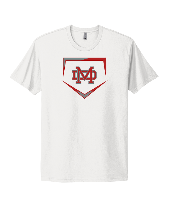 Mater Dei HS Softball Plate - Mens Select Cotton T-Shirt