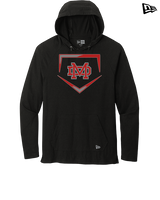 Mater Dei HS Softball Plate - New Era Tri-Blend Hoodie