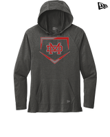 Mater Dei HS Softball Plate - New Era Tri-Blend Hoodie