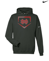 Mater Dei HS Softball Plate - Nike Club Fleece Hoodie