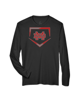 Mater Dei HS Softball Plate - Performance Longsleeve