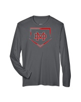 Mater Dei HS Softball Plate - Performance Longsleeve