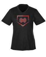 Mater Dei HS Softball Plate - Womens Performance Shirt