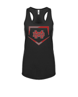 Mater Dei HS Softball Plate - Womens Tank Top