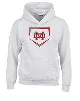 Mater Dei HS Softball Plate - Youth Hoodie