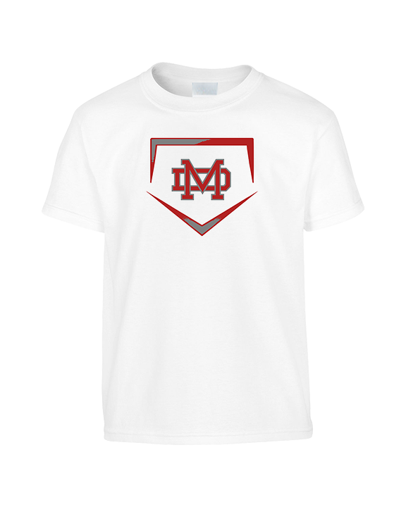 Mater Dei HS Softball Plate - Youth Shirt