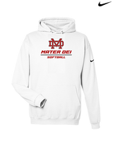 Mater Dei HS Softball Split - Nike Club Fleece Hoodie