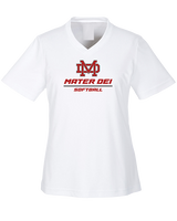 Mater Dei HS Softball Split - Womens Performance Shirt