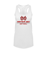 Mater Dei HS Softball Split - Womens Tank Top