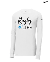 Maui Rugby Club Custom 1 - Mens Nike Longsleeve