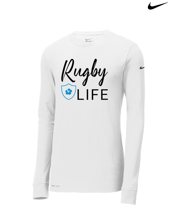 Maui Rugby Club Custom 1 - Mens Nike Longsleeve