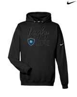 Maui Rugby Club Custom 1 - Nike Club Fleece Hoodie
