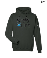 Maui Rugby Club Custom 1 - Nike Club Fleece Hoodie