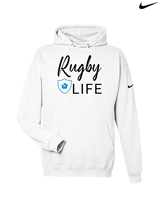 Maui Rugby Club Custom 1 - Nike Club Fleece Hoodie