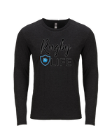 Maui Rugby Club Custom 1 - Tri-Blend Long Sleeve