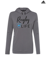 Maui Rugby Club Custom 1 - Womens Adidas Hoodie