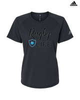 Maui Rugby Club Custom 1 - Womens Adidas Performance Shirt