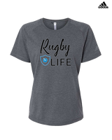 Maui Rugby Club Custom 1 - Womens Adidas Performance Shirt