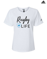 Maui Rugby Club Custom 1 - Womens Adidas Performance Shirt