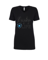 Maui Rugby Club Custom 1 - Womens V-Neck